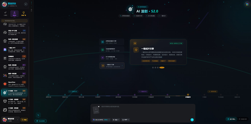 横版素材：漫剧组织